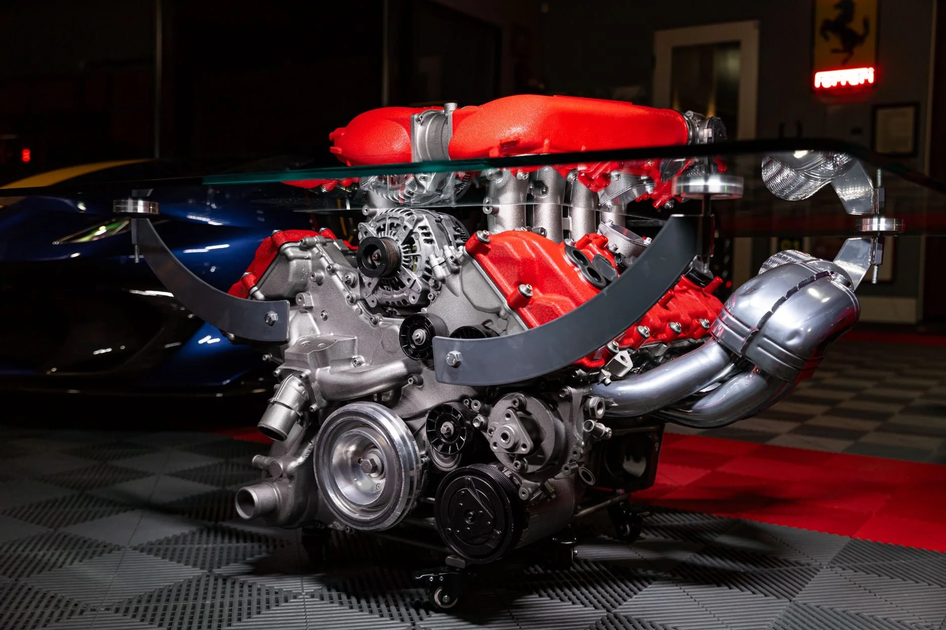 Ferrari 458 Engine Coffee Table – Ferrari Engine Art Furniture - Image 16