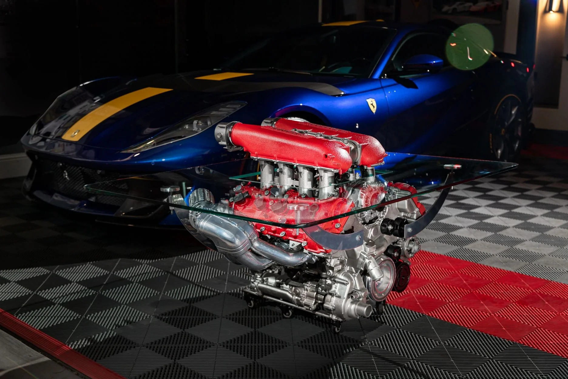 Ferrari 458 Engine Coffee Table – Ferrari Engine Art Furniture - Image 3