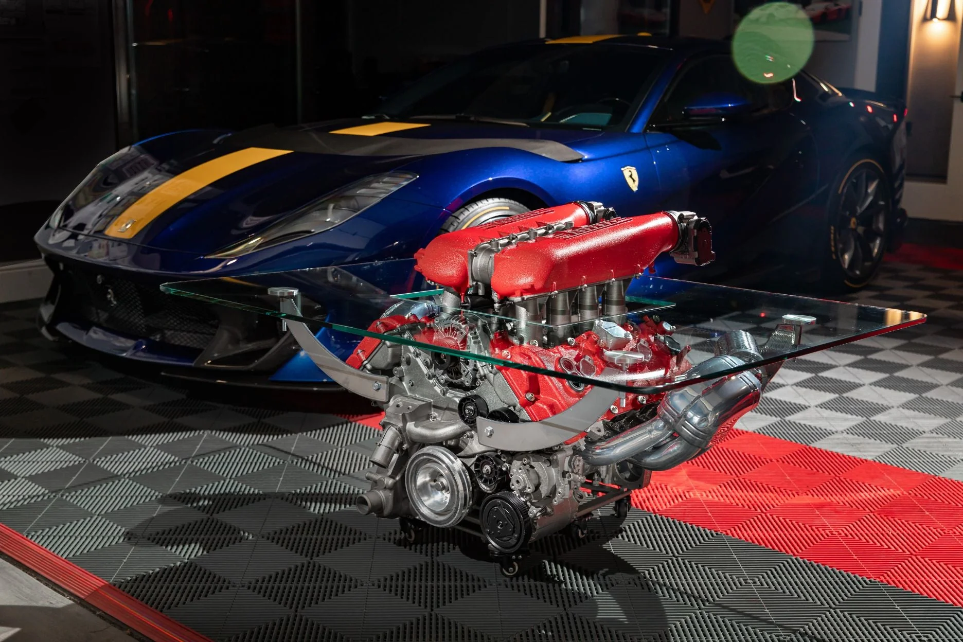 Ferrari 458 Engine Coffee Table – Ferrari Engine Art Furniture - Image 4