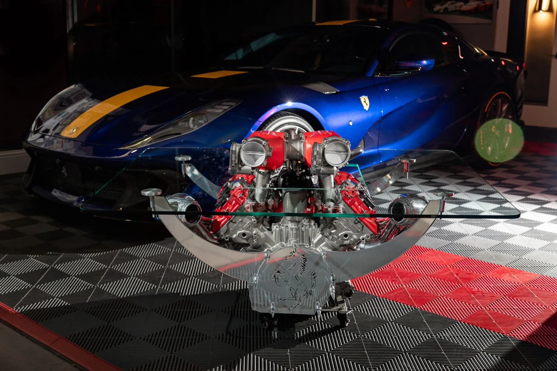 Ferrari 458 Engine Coffee Table – Ferrari Engine Art Furniture - Image 5