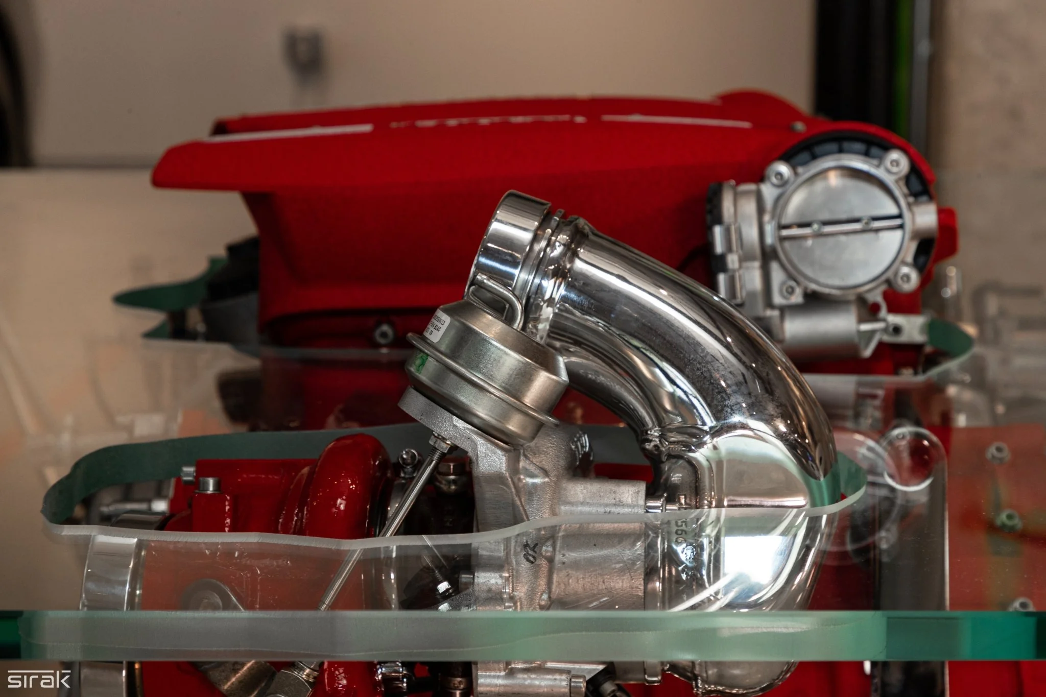 Ferrari 488 Challenge Engine Coffee Table - Image 3