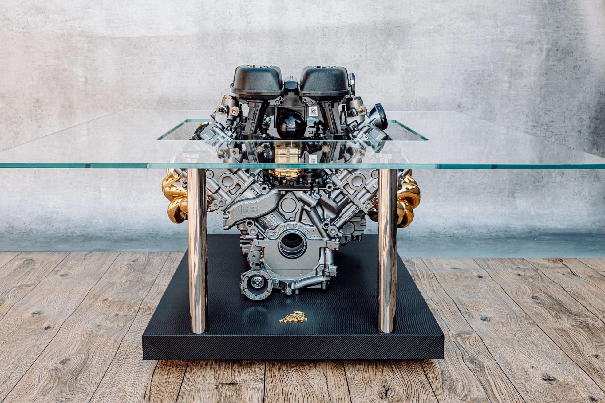 Lamborghini Huracán V10 Engine Coffee Table – Lamborghini Engine Art Table | TheArsenale - Image 7