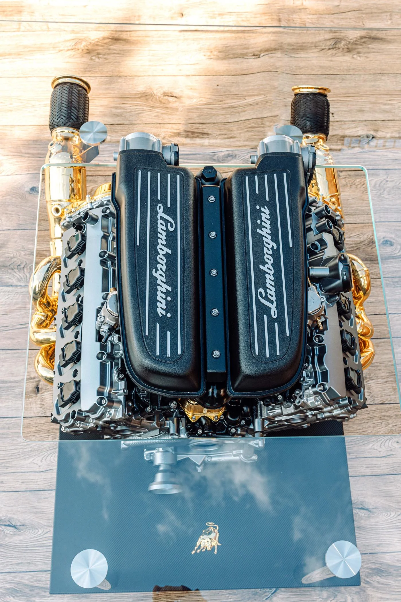 Lamborghini Huracán V10 Engine Coffee Table – Lamborghini Engine Art Table | TheArsenale - Image 9