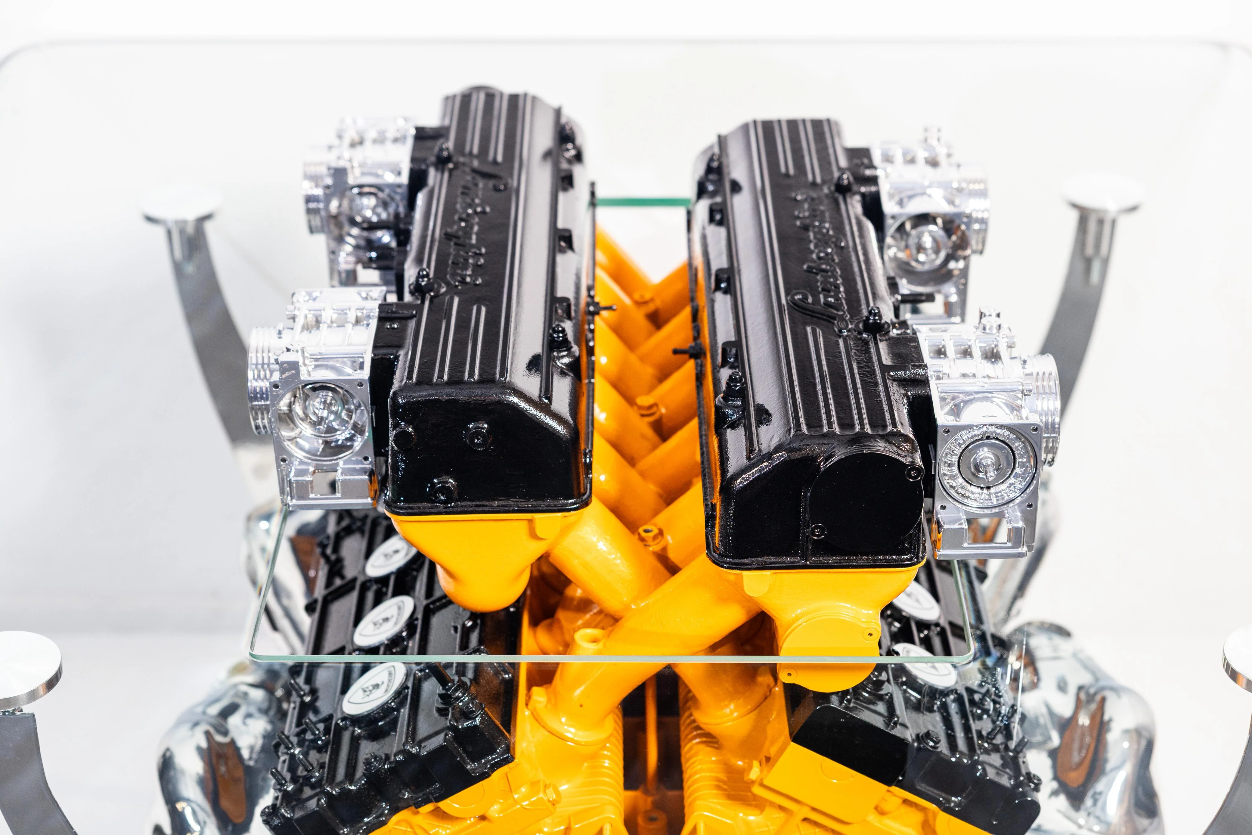 Lamborghini Murciélago V12 Engine Coffee Table – Lamborghini Engine Art Table | TheArsenale - Image 4