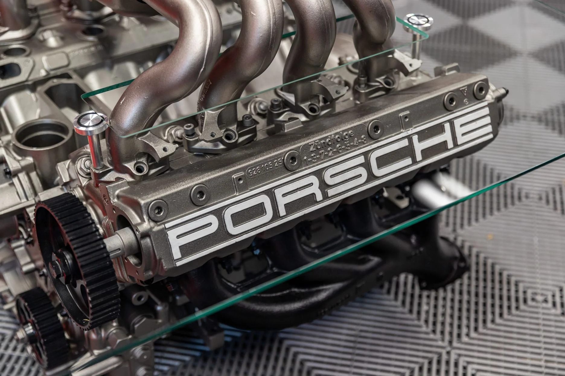 Porsche 928 Engine Coffee Table – Porsche Engine Art Furniture - Image 9
