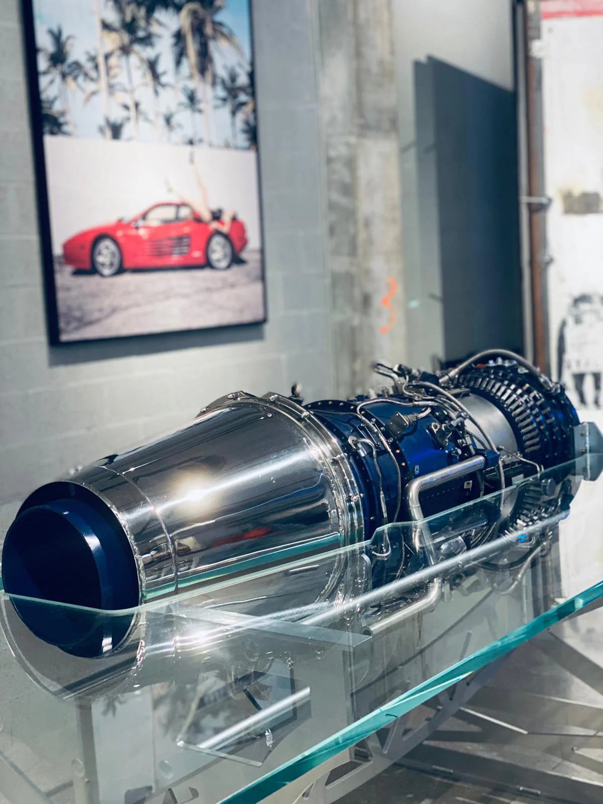 NASA T58 Jet Engine Conference Table - Image 9